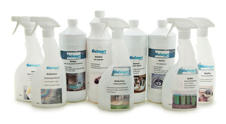 A range of BioSmart products